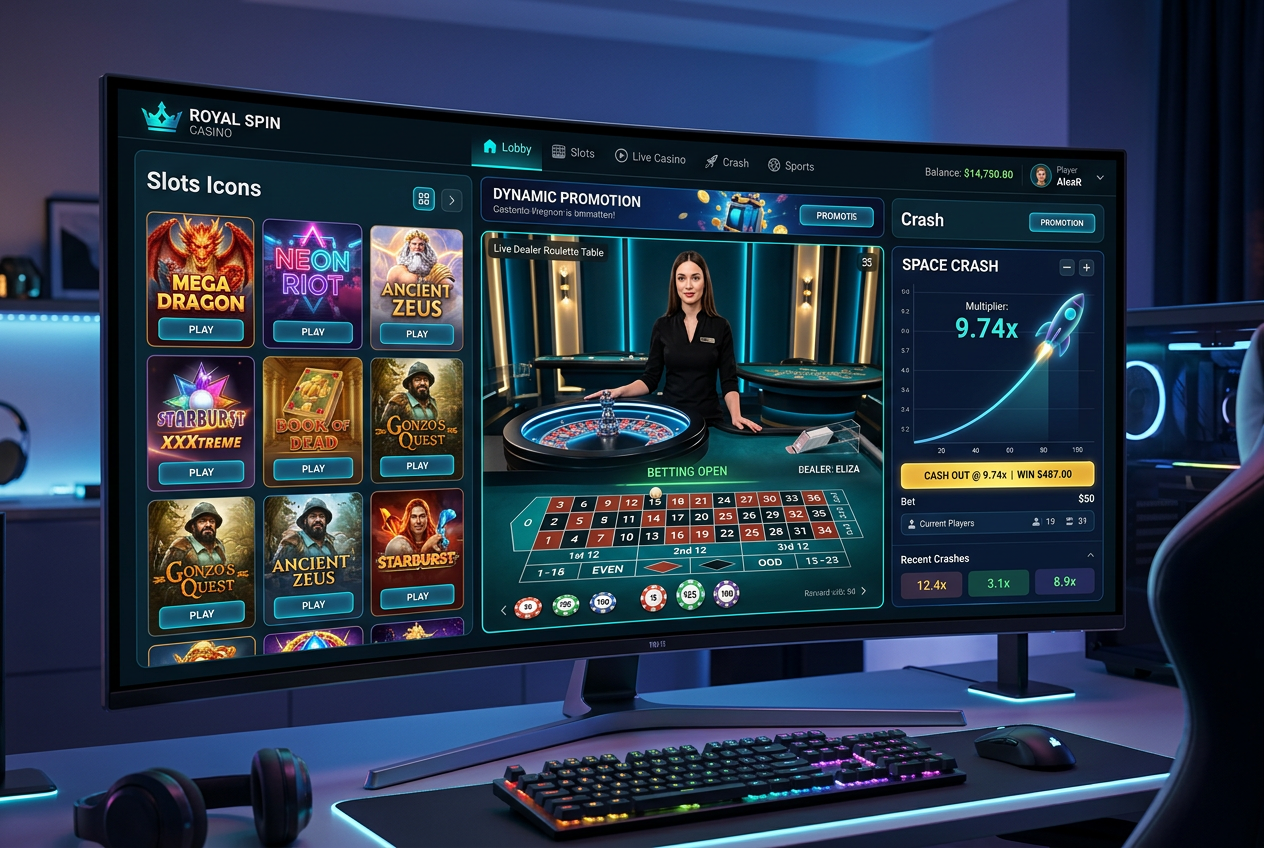 Przegląd nowoczesnych automatów i gier live