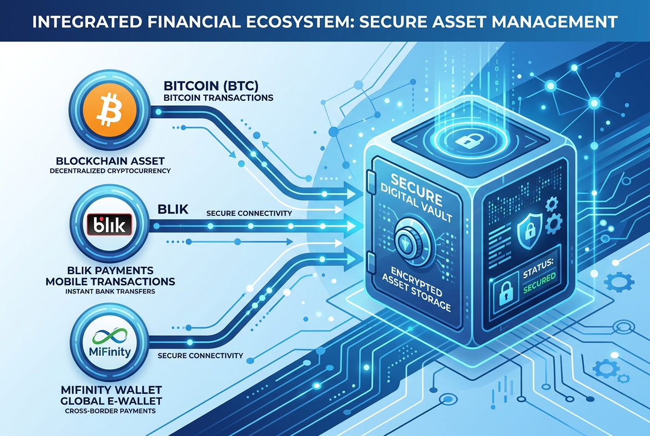 Comparison of payment methods icons including BLIK MiFinity and USDT for fast online casino withdrawals