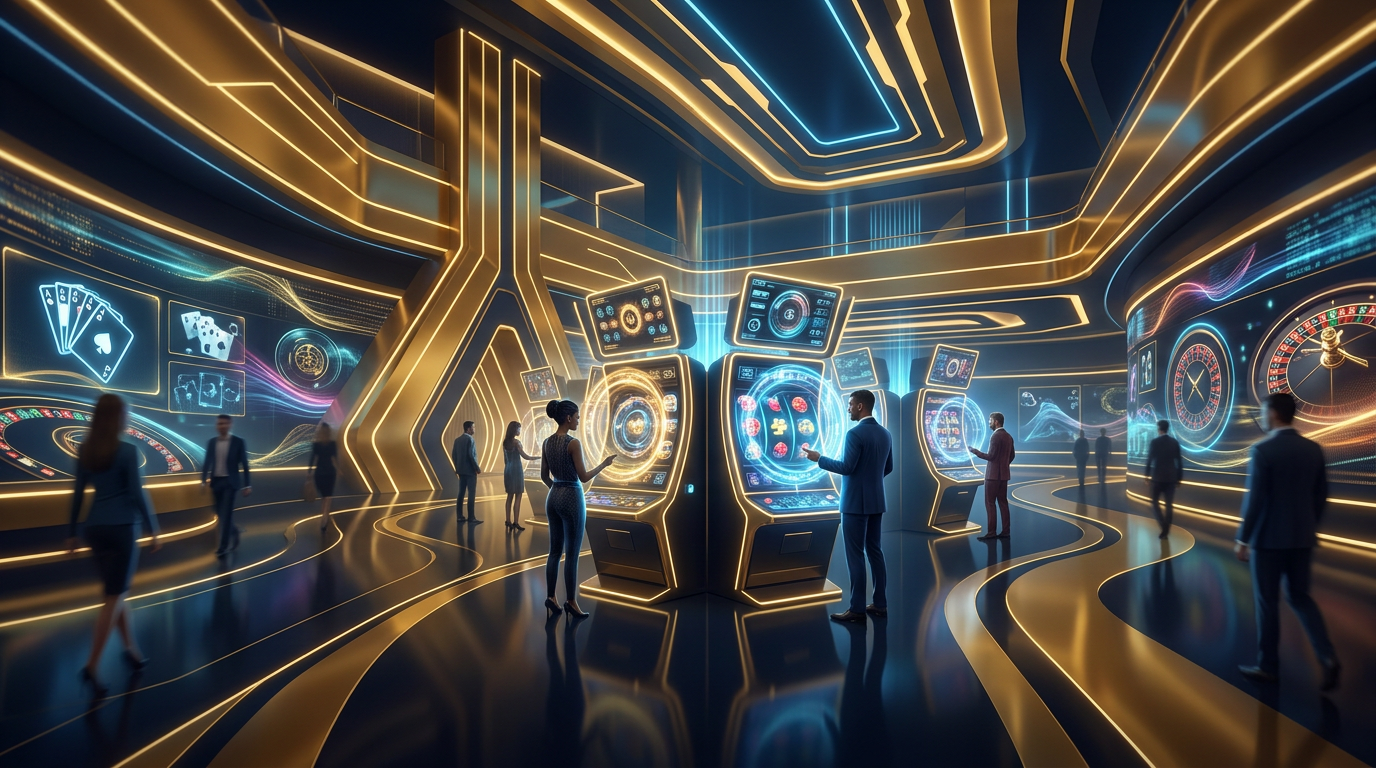 Nowoczesne wnętrze zagranicznego kasyna online w 2026 roku