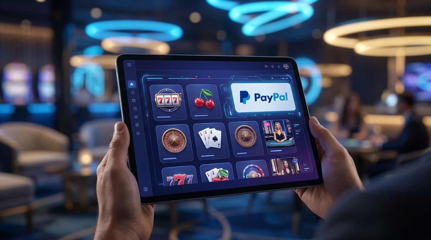 Nowoczesne kasyno online akceptujące płatności PayPal